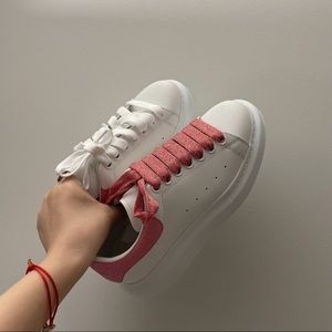 Alexander Mcqueen glitter runway sneakers women 37